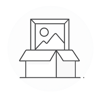 Artwork & Paintings Packing icon