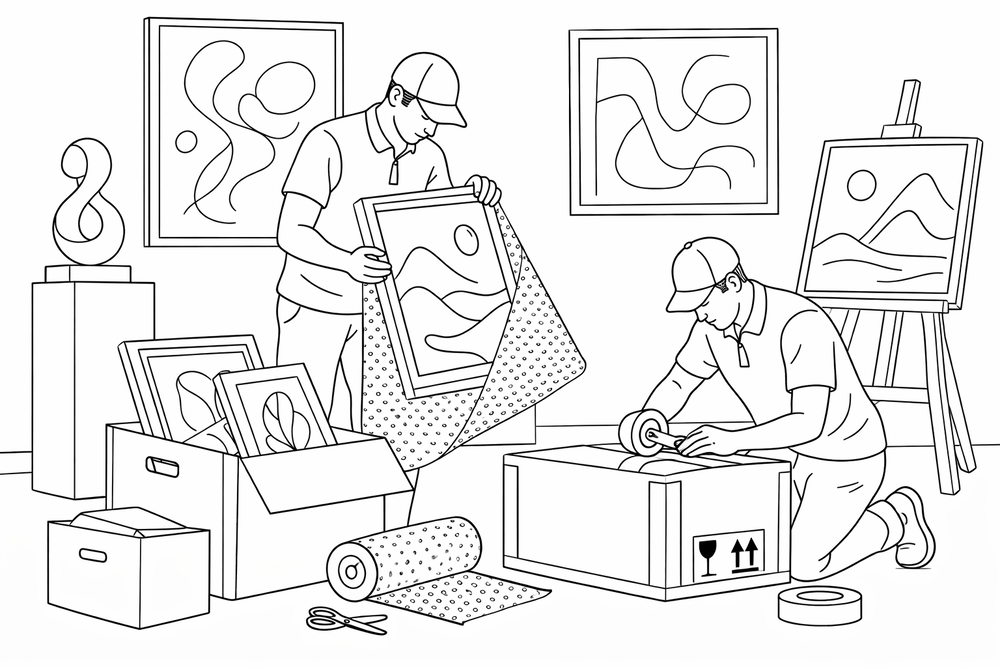 Artwork & Paintings Packing