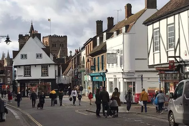 St Albans historic town centre