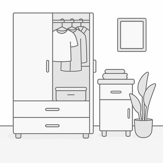 Wardrobe and furniture moving service