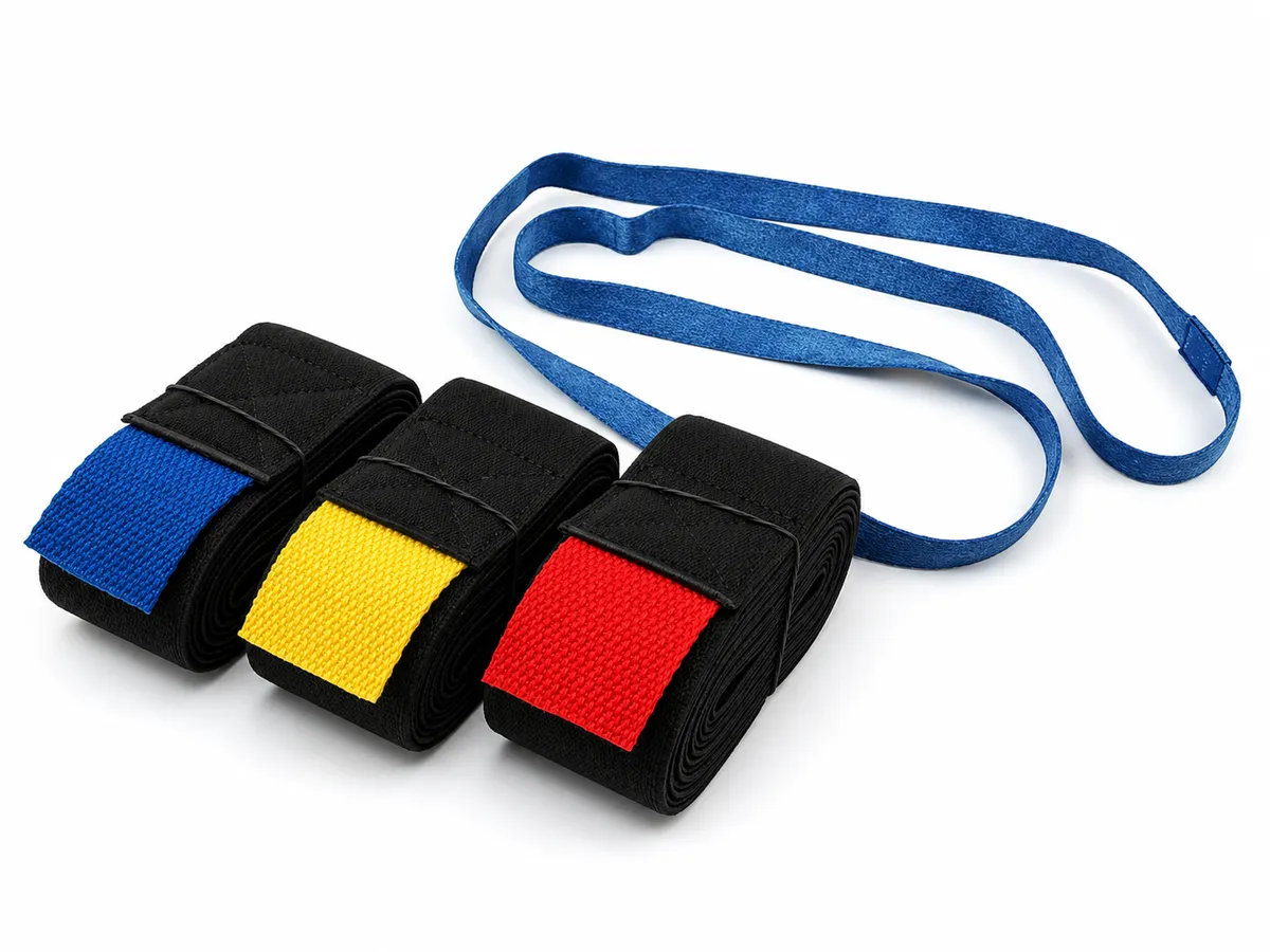Elastic rubber wrapping bands used by Leaways Removals to secure blankets around furniture